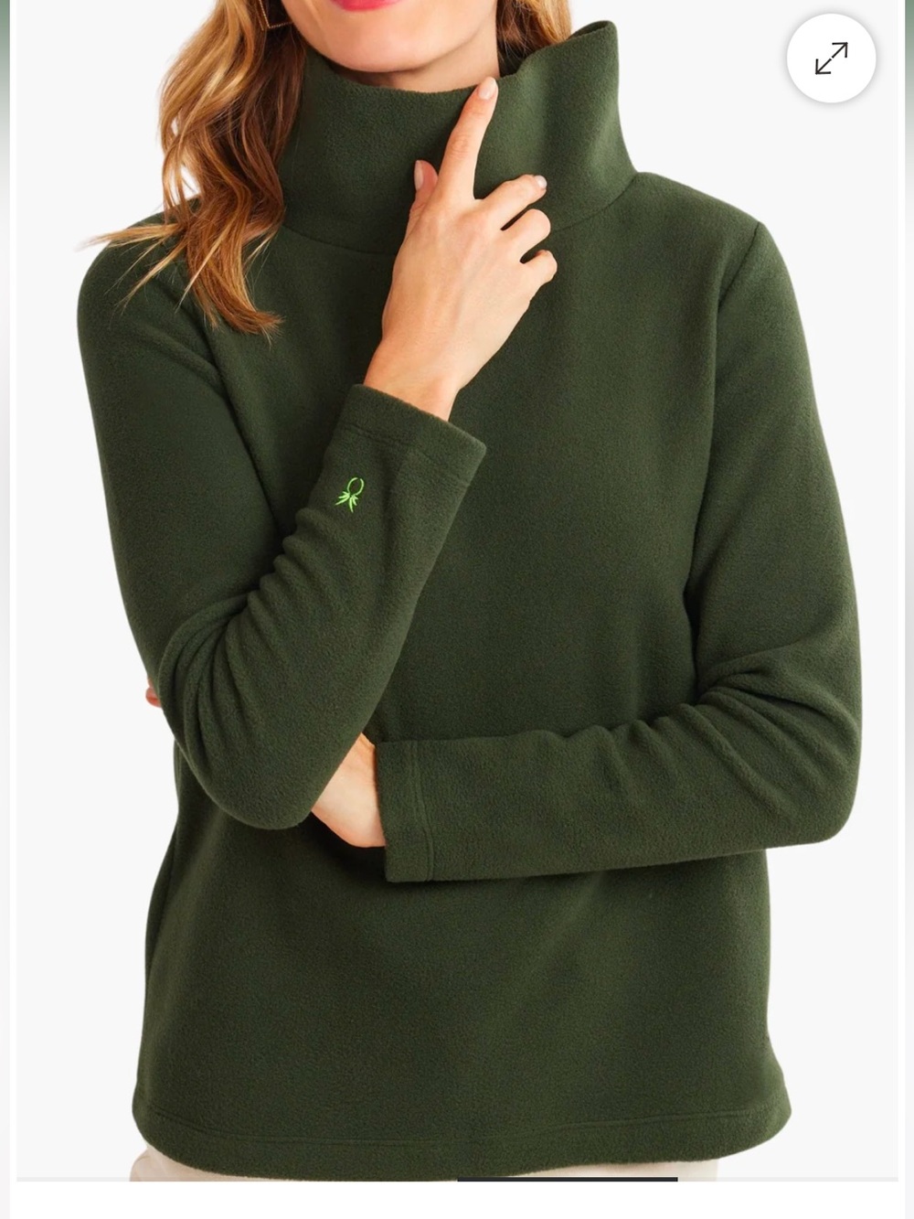 Dudley Stephens Large Vello Greenpoint Turtleneck In Spruce